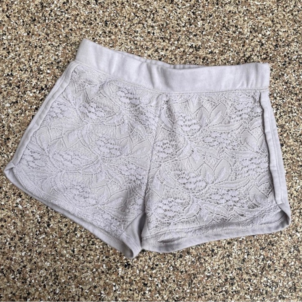 Girls Old Navy Lace Terry Shorty Shorts sz M (READ re: Color)